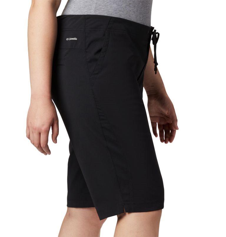 Pantaloni Scurti Columbia Anytime Outdoor Long Dama Negrii | Plus Size OLAMQ80Z9